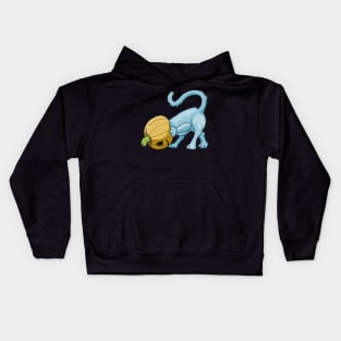 Pumpkinhead Kitty Kids Hoodie